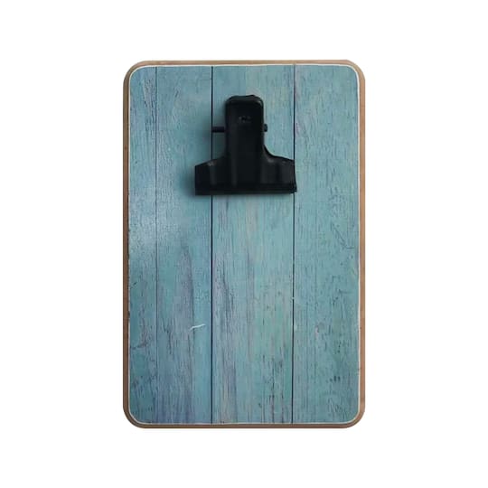 Blue Wood Grain Mini Clip Frame by Studio D&#xE9;cor&#xAE;